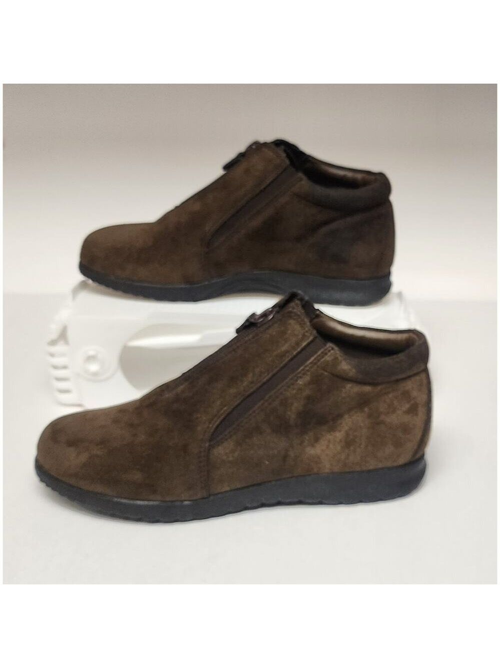 FAN FARES CHIEF ANKLE SUEDE LEATHER BROWN BOOTS SIZE US 6.